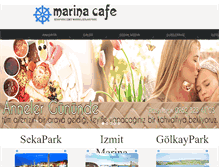 Tablet Screenshot of marinacafe.com.tr